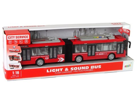 Autobus Czerwony Podwójny 1:16 ST