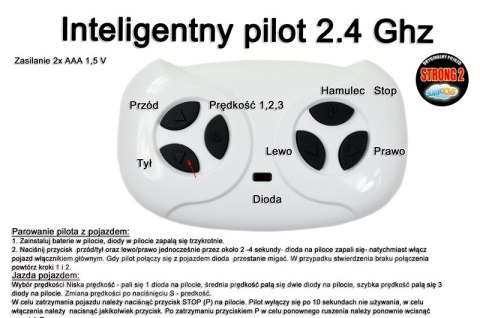 DUŻY TRAKTOR NA AKUMULATOR BLAST 4x4 Z KABINĄ PILOTEM PRZYCZEPKĄ