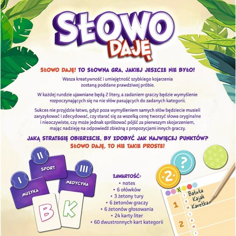 GRA - Słowo Daję Trefl 02707