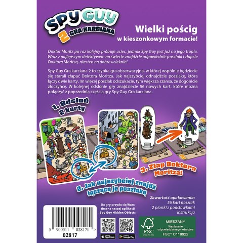 GRA - Spy Guy Gra karciana 2 Trefl 02817