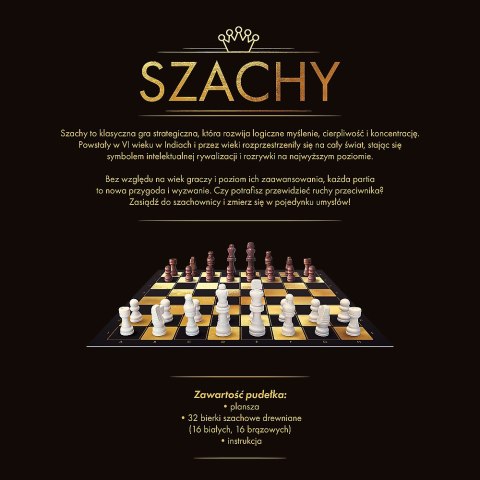 GRA - Szachy Drewniane - Trefl 02892