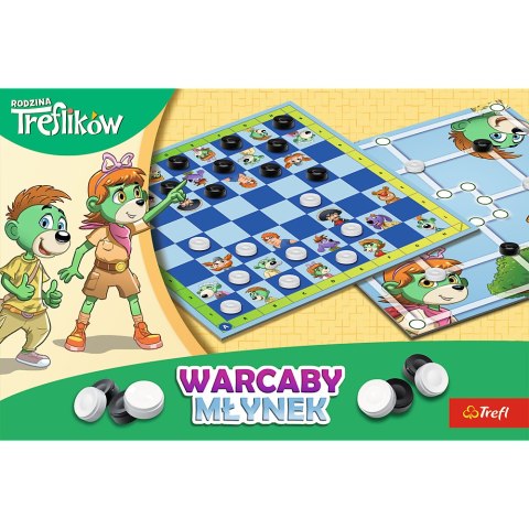 GRA - Warcaby i Młynek Rodzina Treflików Trefl 02658