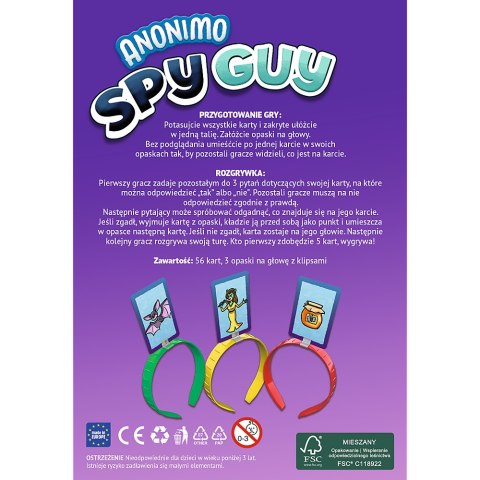 Gra Spy Guy Anonimo Trefl 02692