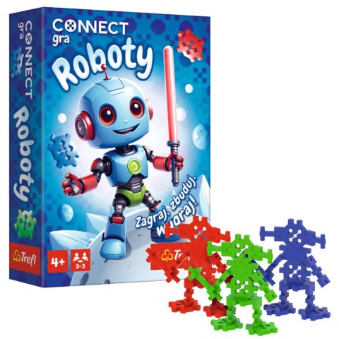 Gra dla dzieci - Connect Roboty - Trefl 02888