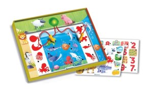 Gra edukacyjna Interaktywny Quiz Zwierzęta Język Polski Clementoni 50942