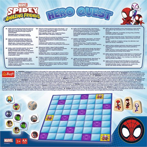 Gra planszowa Spidey Hero Quest Trefl 02436