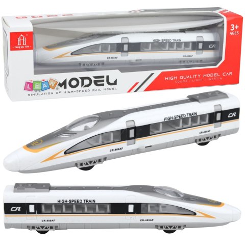 Pociąg Pośpieszny High Speed Otwierane Drzwi Napęd Światła Dźwięki