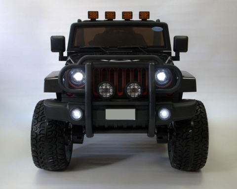 Outlet Pojazd Monster Jeep 4x4 Czarny WXE1688 24V7Ah 800W