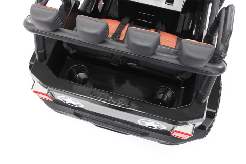 Outlet Pojazd Monster Jeep 4x4 Czarny WXE1688 24V7Ah 800W