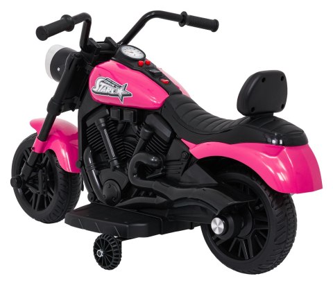 Pojazd Motor STAR Różowy