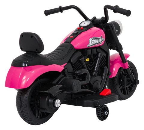 Pojazd Motor STAR Różowy