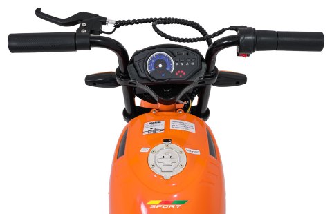 Pojazd Motor SUPERMOTO Pomarańczowy