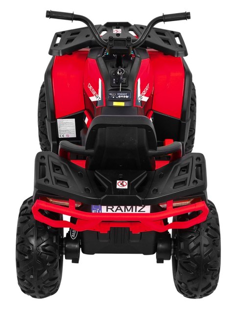 Pojazd Quad ATV Desert Czerwony
