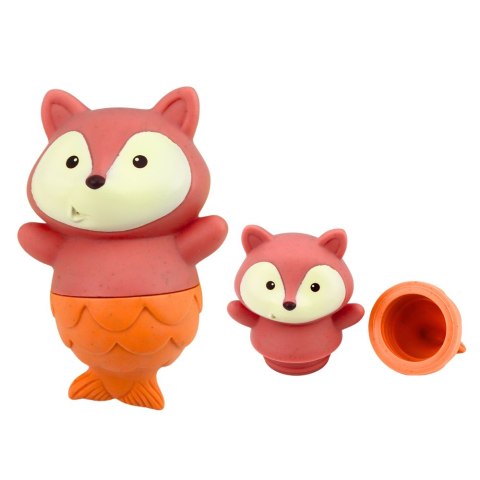 Zestaw Zabawki Do Kąpieli Zwierzątka Syrenki Gumowe 4 szt.