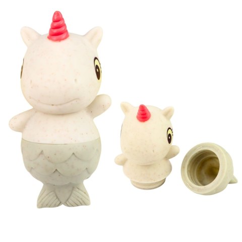 Zestaw Zabawki Do Kąpieli Zwierzątka Syrenki Gumowe 4 szt.