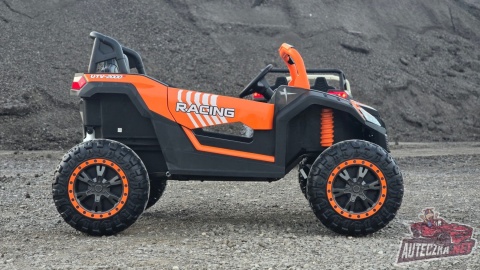 Autko na akumulator MEGA Buggy ATV Racing 4x4 POMARAŃCZOWY 24V 22Ah
