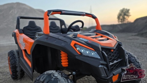 Autko na akumulator MEGA Buggy ATV Racing 4x4 POMARAŃCZOWY 24V 22Ah