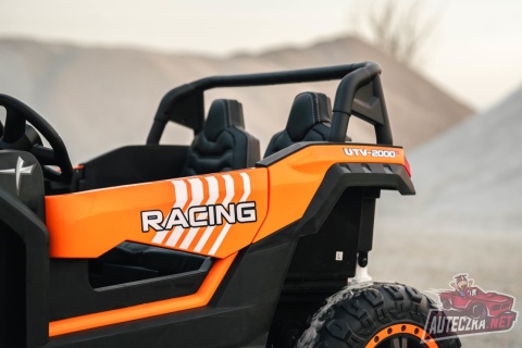 Autko na akumulator MEGA Buggy ATV Racing 4x4 POMARAŃCZOWY 24V 22Ah