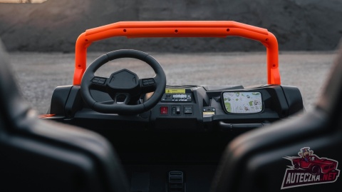 Autko na akumulator MEGA Buggy ATV Racing 4x4 POMARAŃCZOWY 24V 22Ah