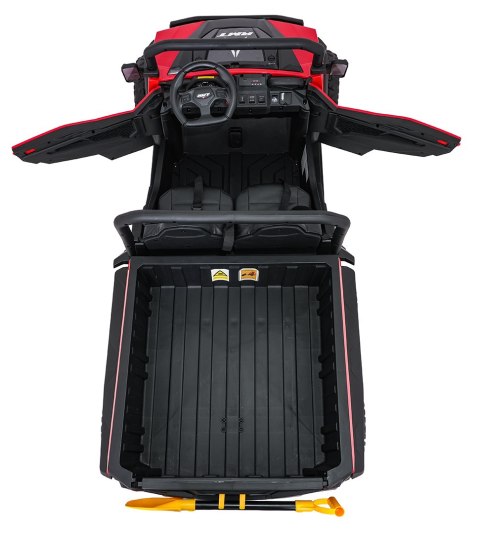 Auto Farmer Truck X-POWER GLADIATOR elektryczny kiper wywrotka Czerwony