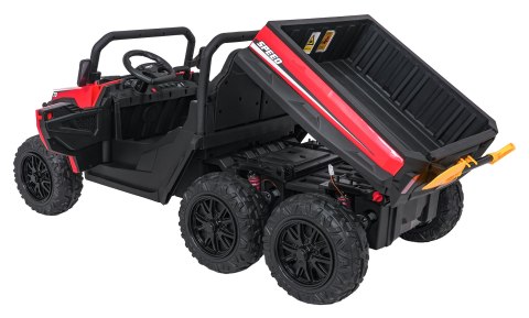 Auto Farmer Truck X-POWER GLADIATOR elektryczny kiper wywrotka Czerwony