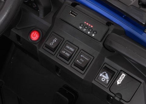 Auto Farmer Truck X-POWER GLADIATOR elektryczny kiper wywrotka Niebieski