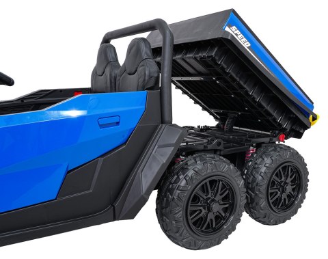 Auto Farmer Truck X-POWER GLADIATOR elektryczny kiper wywrotka Niebieski