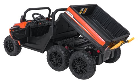 Auto Farmer Truck X-POWER GLADIATOR elektryczny kiper wywrotka Pomarańczowy