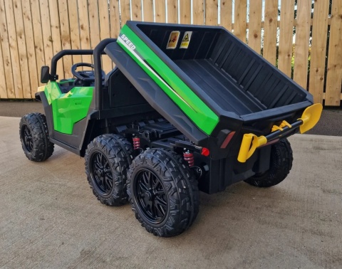 Auto Farmer Truck X-POWER GLADIATOR elektryczny kiper wywrotka Zielony