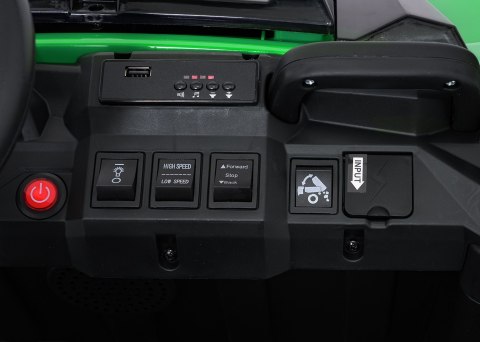 Auto Farmer Truck X-POWER GLADIATOR elektryczny kiper wywrotka Zielony