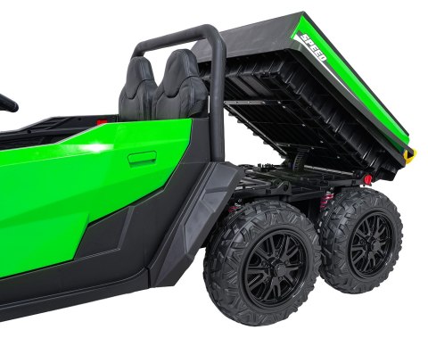 Auto Farmer Truck X-POWER GLADIATOR elektryczny kiper wywrotka Zielony