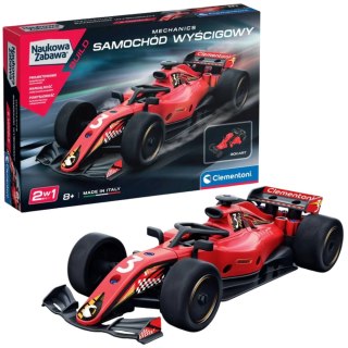 Naukowa Zabawa Klocki Laboratorium Mechaniki Samochód Wyścigowy Język Polski Clementoni 50870