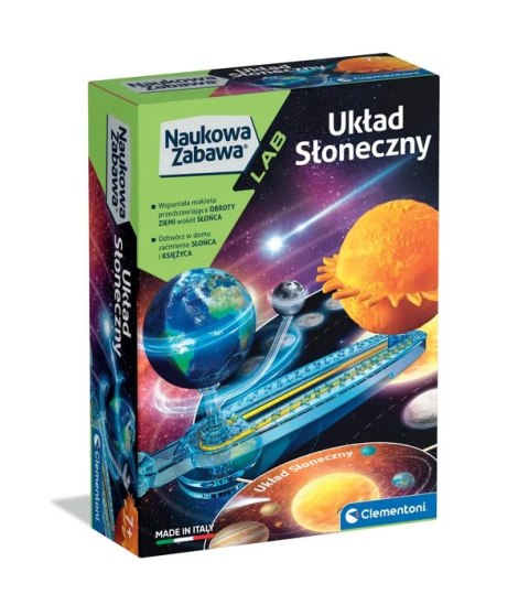 Naukowa Zabawa Zestaw Układ Słoneczny Język Polski Clementoni 50254