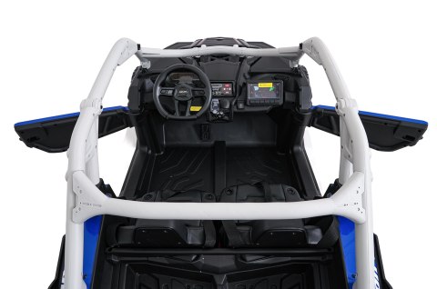 Pojazd Buggy Maverick Turbo RR Koła Niebiesko-Szary