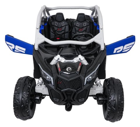 Pojazd Buggy Maverick Turbo RR Koła Niebiesko-Szary