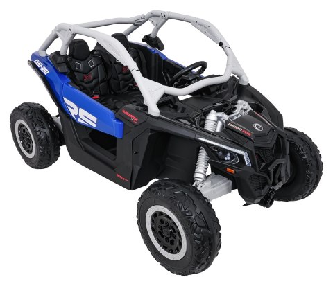 Pojazd Buggy Maverick Turbo RR Koła Niebiesko-Szary