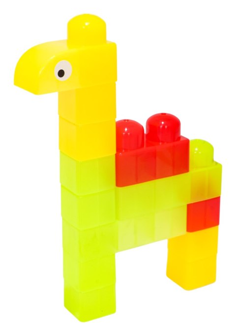 Zestaw Miękkich Żelowych Klocków 82el. + Kuferek