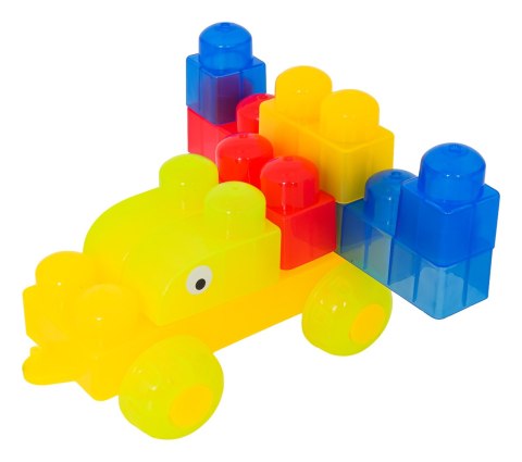 Zestaw Miękkich Żelowych Klocków 82el. + Kuferek