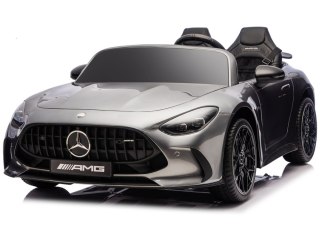 Auto Na Akumulator Mercedes GT63 AMG DK-GT63 24V Cichy Silnik Szary