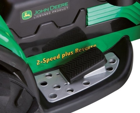 Koparka John Deere + PODWÓJNY AKUMULATOR Peg Perego z łyżką