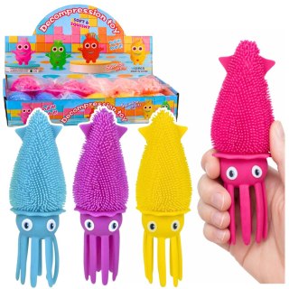 Gniotek Sensoryczny Do Odbijania Ściskania Kalmar Świecący LED Mix Kolor