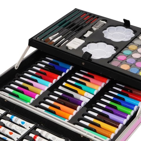 Zestaw Artystyczny Plastyczny Jednorożec Walizka Różowa 150 el.