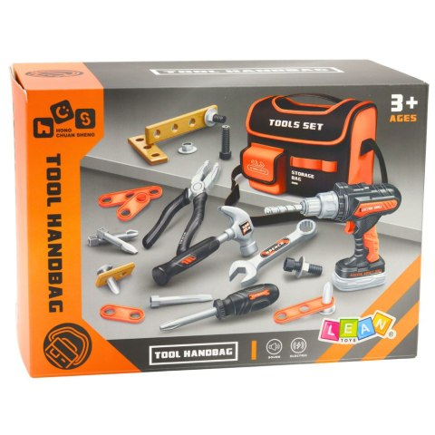 Zestaw Majsterkowicza Narzędzia W Torbie Wiertarko Wkrętarka 25 el.