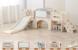Zjeżdżalnia 5w1 z Tablicą + Akcesoria