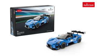 Autko Klocki 1:28 Maserati MC20 GT2 Niebieski RASTAR