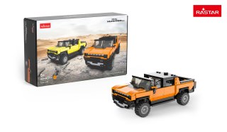 Autko Klocki 1:30 Hummer EV Pomarańczowy RASTAR