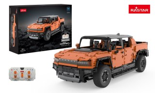 Autko Klocki R/C 1:10 Hummer EV Pomarańczowy RASTAR