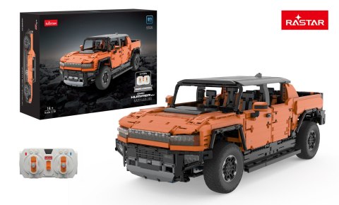 Autko Klocki R/C 1:10 Hummer EV Pomarańczowy RASTAR