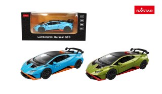 Autko Metalowe 1:32 Lamborghini Huracan STO Niebieski RASTAR