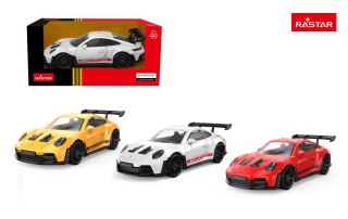 Autko Metalowe 1:43 Porsche 911 GT3 RS Białe RASTAR